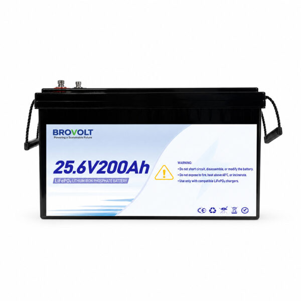25.6V 200Ah LiFePO4 Battery for Residential Energy Storage