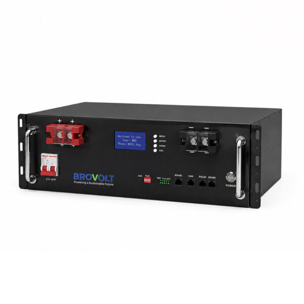51.2V 100Ah Rack-Mounted LiFePO4 Battery Module for ESS