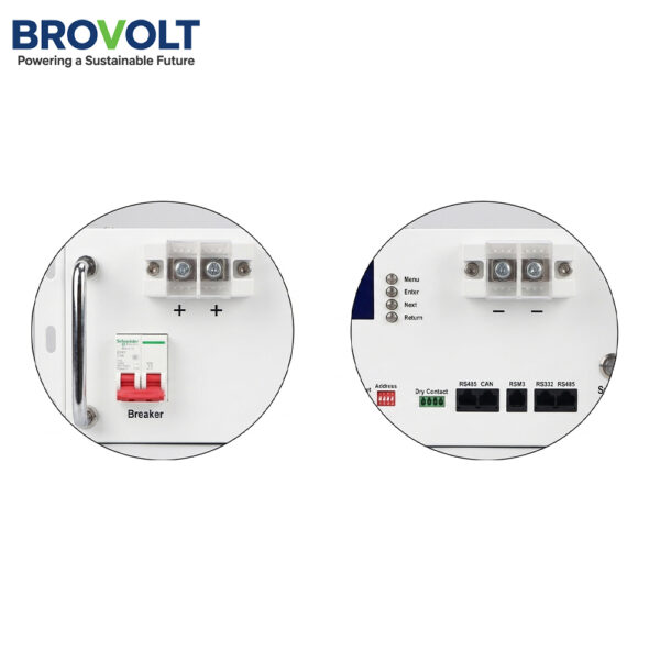 Brovolt BVW51100 5.12kWh LiFePO4 Battery